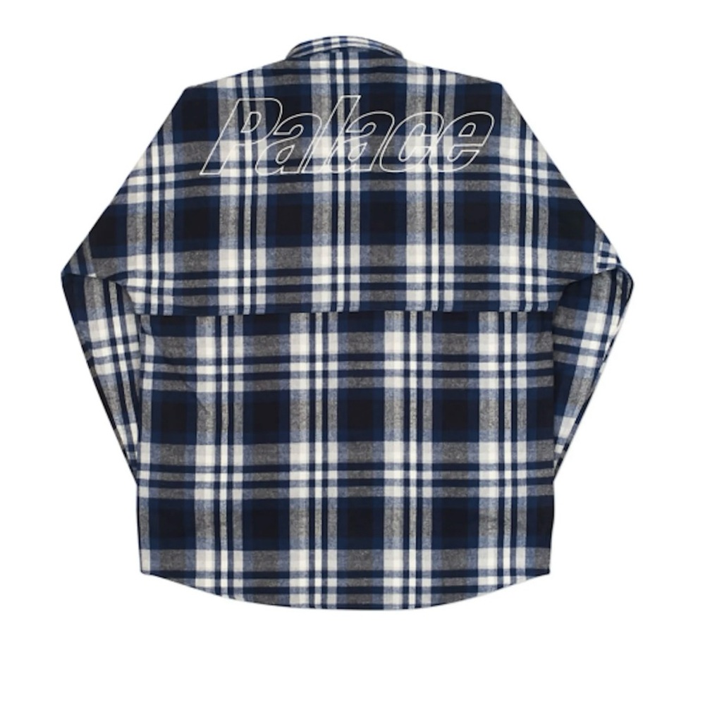 Palace Lumber Yak Shirt Logo Navy/Indigo XL Brand New 100% Authentic